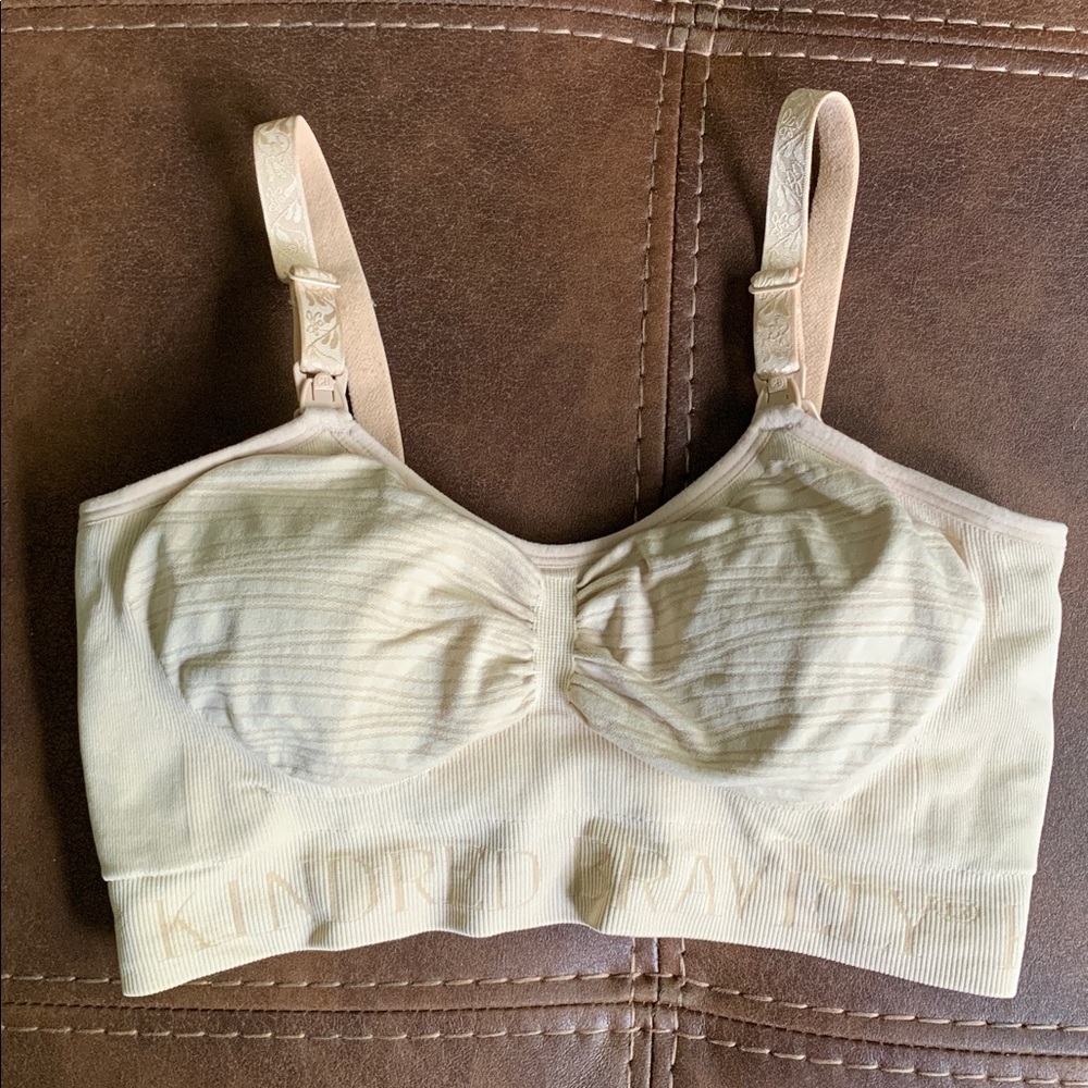 Kindred Bravely Beige Pumping and Nursing Bra